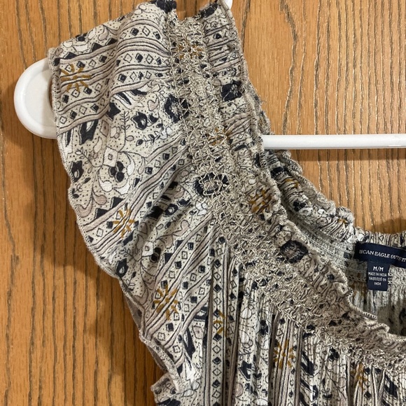 American Eagle Loose Fit Boho Tank Top - Picture 2 of 7